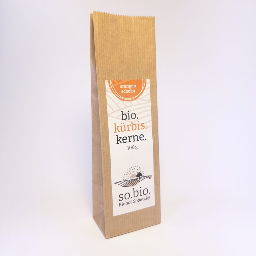 BIO Kürbiskerne in Orangenschokolade