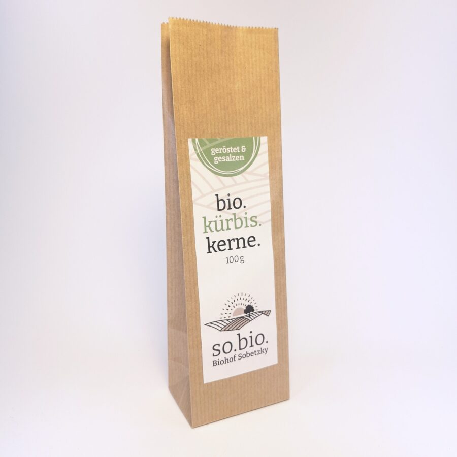BIO Kürbiskerne geröstet und gesalzen