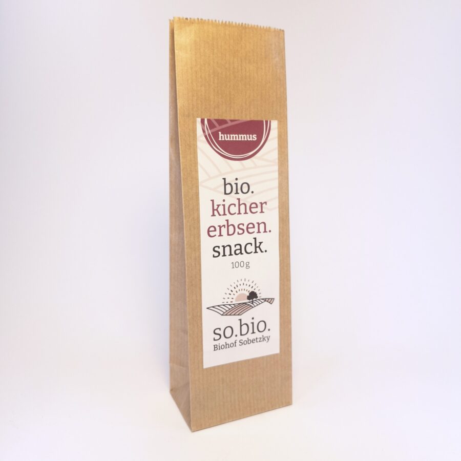 BIO Kichererbsen Snack - hummus